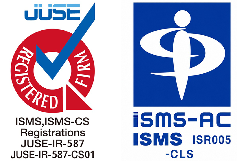 ISO/IEC 27001およびJIP-ISMS517-1.0（ISO/IEC27017）の認証を取得