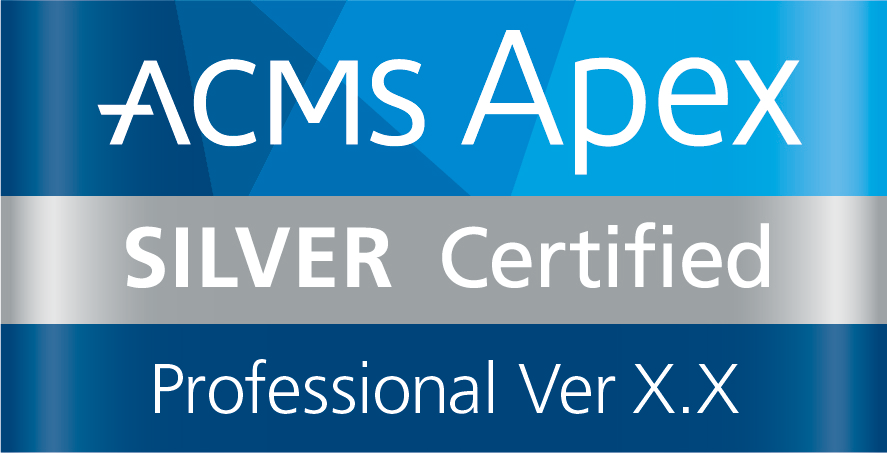 ACMS Apex SILVER Certified